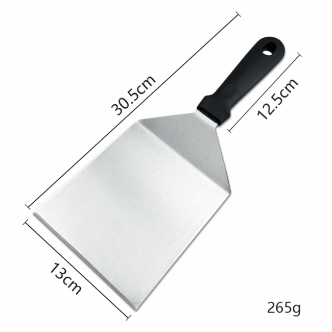 Slant Edge BBQ Spatula Grill Utensils With PP Handle