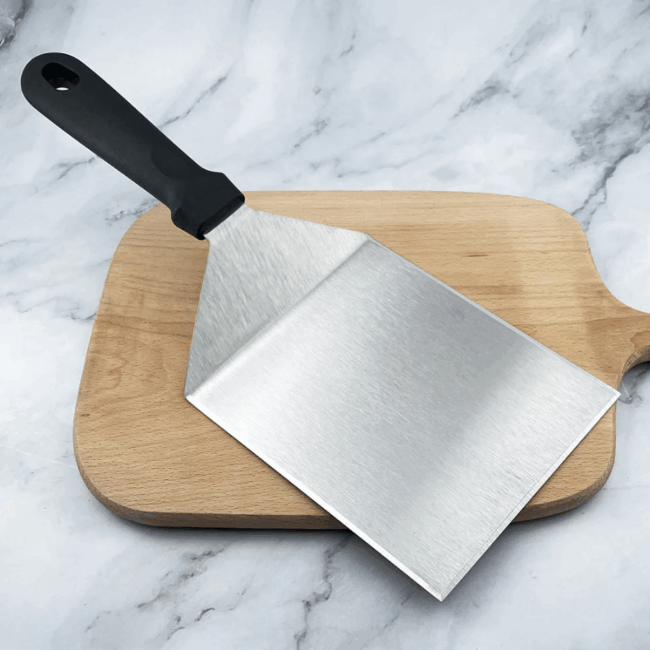Slant Edge BBQ Spatula Grill Utensils With PP Handle