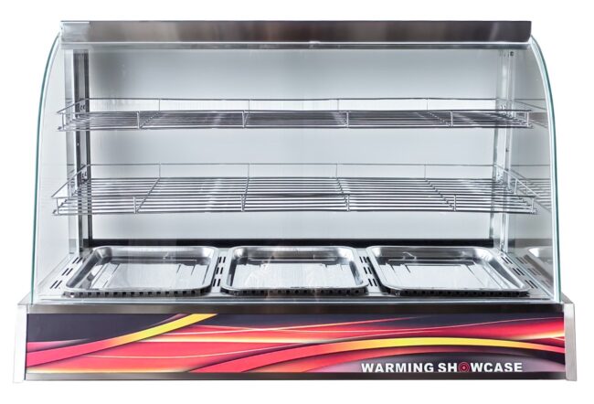 Stainless Steel Food Warming Display