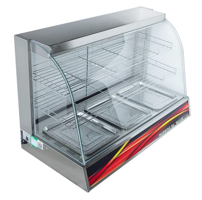 Stainless Steel Food Warming Display