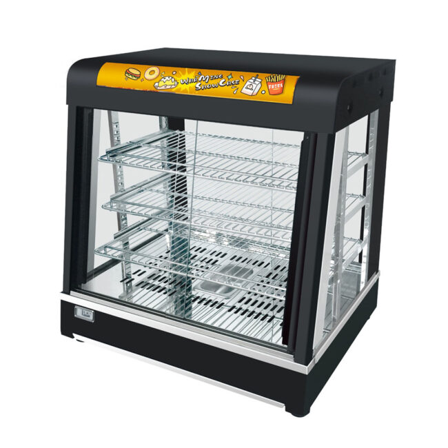 Heated Chicken Warmer Cabinet Front And Back Door Design