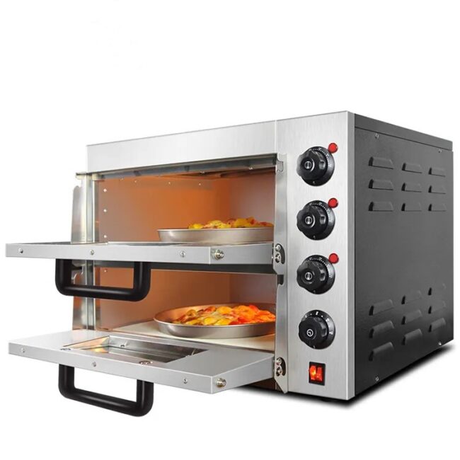 Commercial Pizza Oven Black