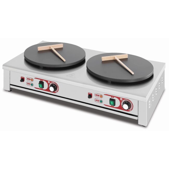 Commercial Double Electric Crepe Maker