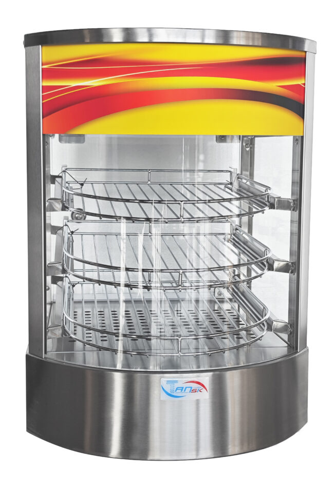 Stainless Steel Warmer Display Case
